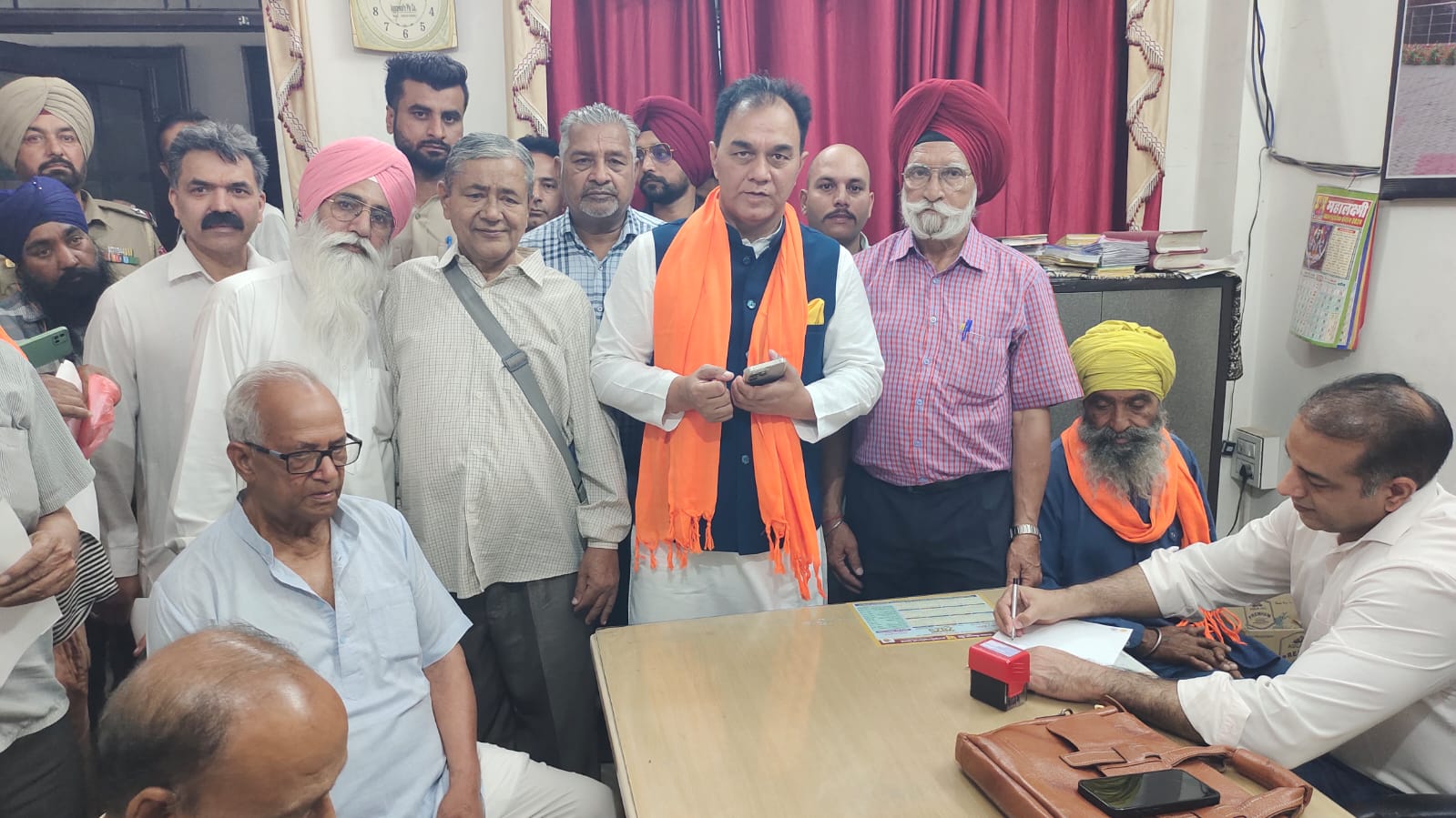 Mega Medical Camp organized by The Working Reporter Association Regd: Punjab India in Hoshiarpur.